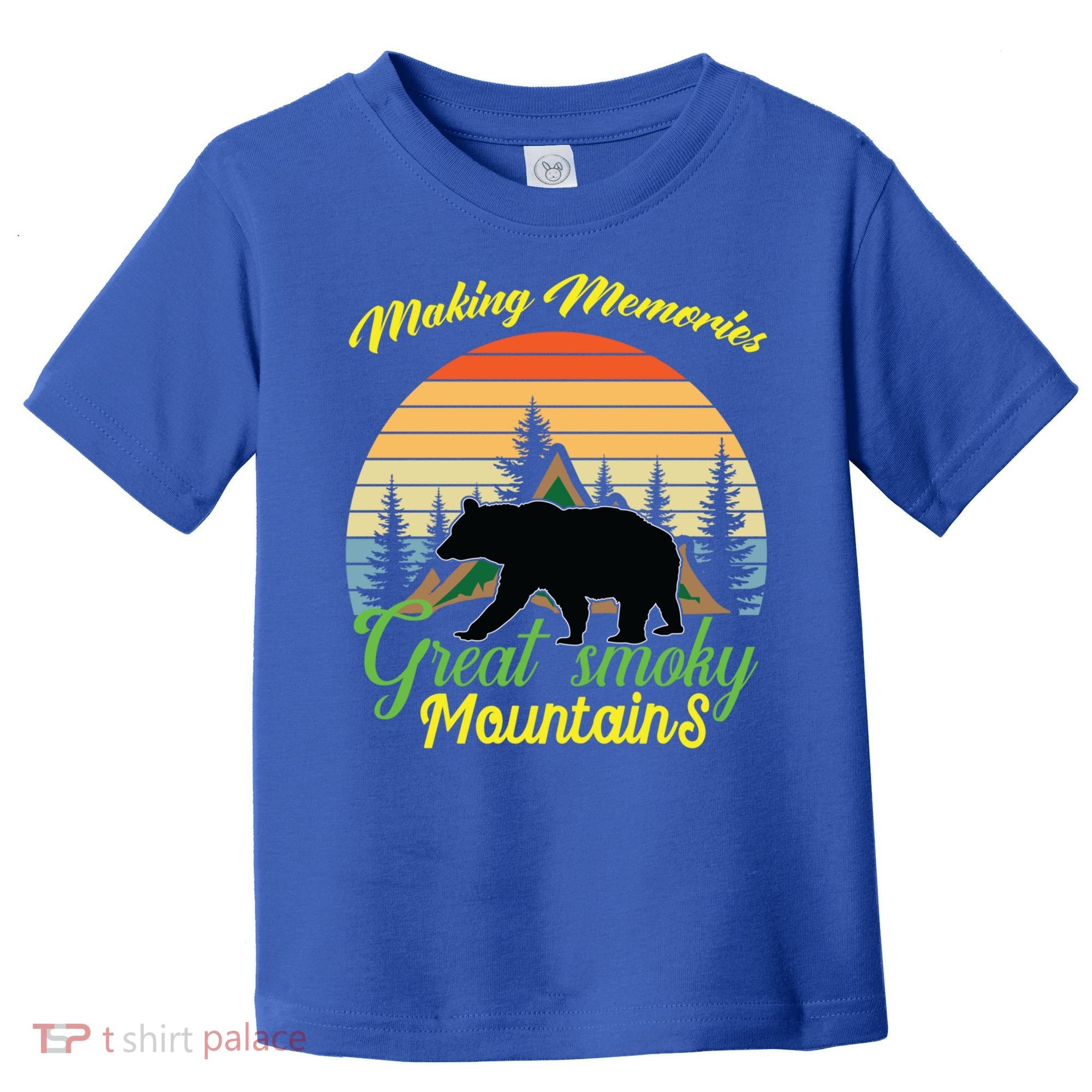 Making Memories Great Smoky Mountains Bear Tennessee Gift Toddler T-Shirt