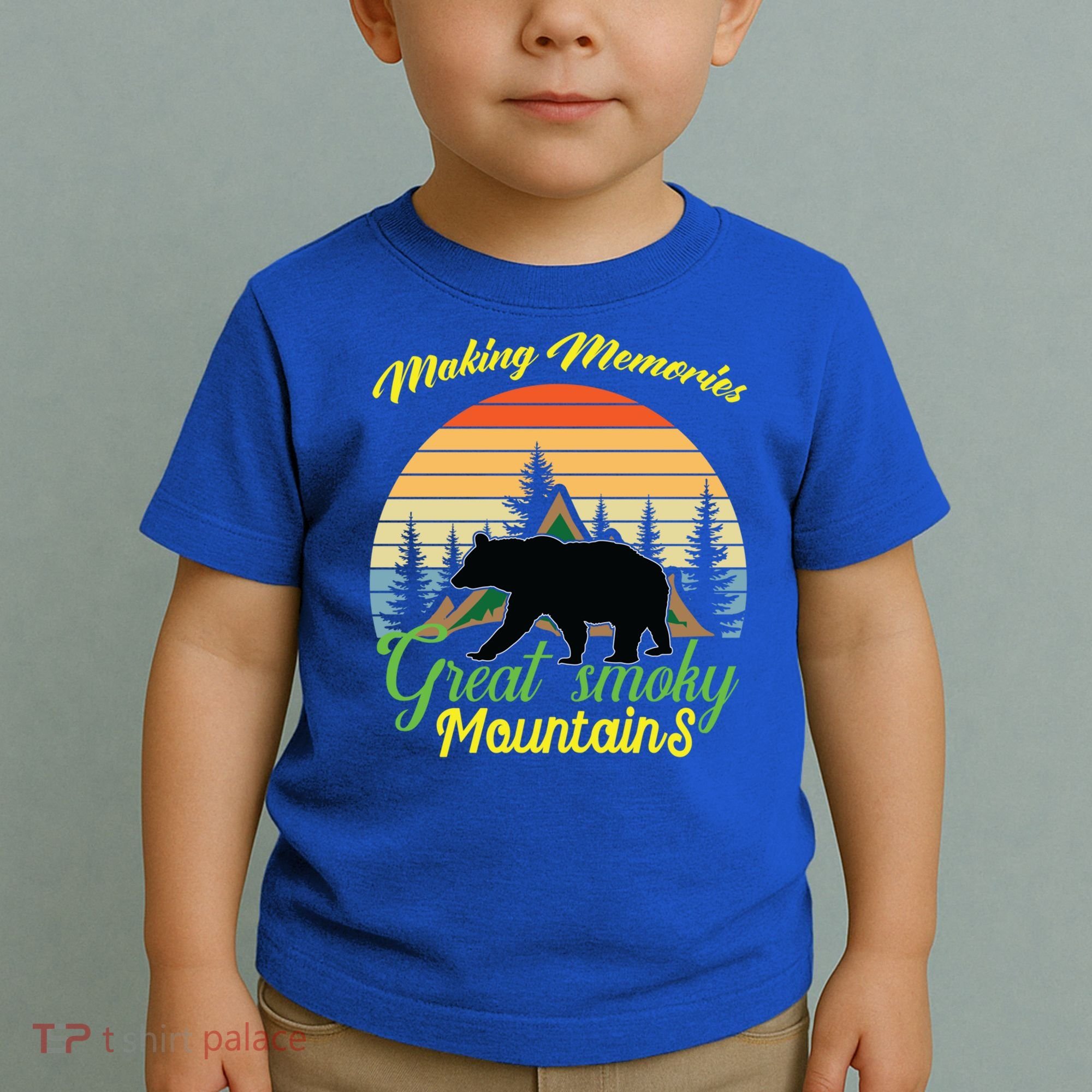 Making Memories Great Smoky Mountains Bear Tennessee Gift Toddler T-Shirt