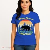 Making Memories Great Smoky Mountains Bear Tennessee Gift Women's T-Shirt thumb 4