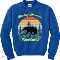 Making Memories Great Smoky Mountains Bear Tennessee Gift Kids Sweatshirt thumb 0