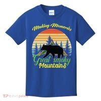 Making Memories Great Smoky Mountains Bear Tennessee Gift Kids T-Shirt thumb 0