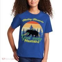 Making Memories Great Smoky Mountains Bear Tennessee Gift Kids T-Shirt thumb 2