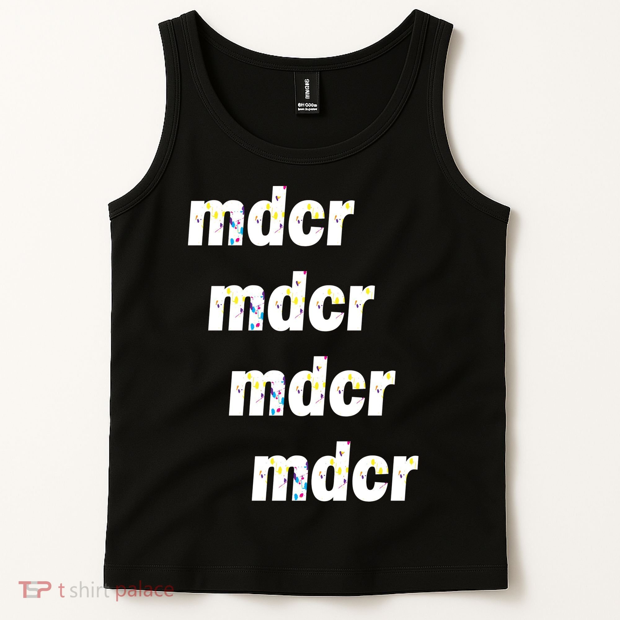 Mdcr MDCR Guardiola Splatter Pep Tank Top