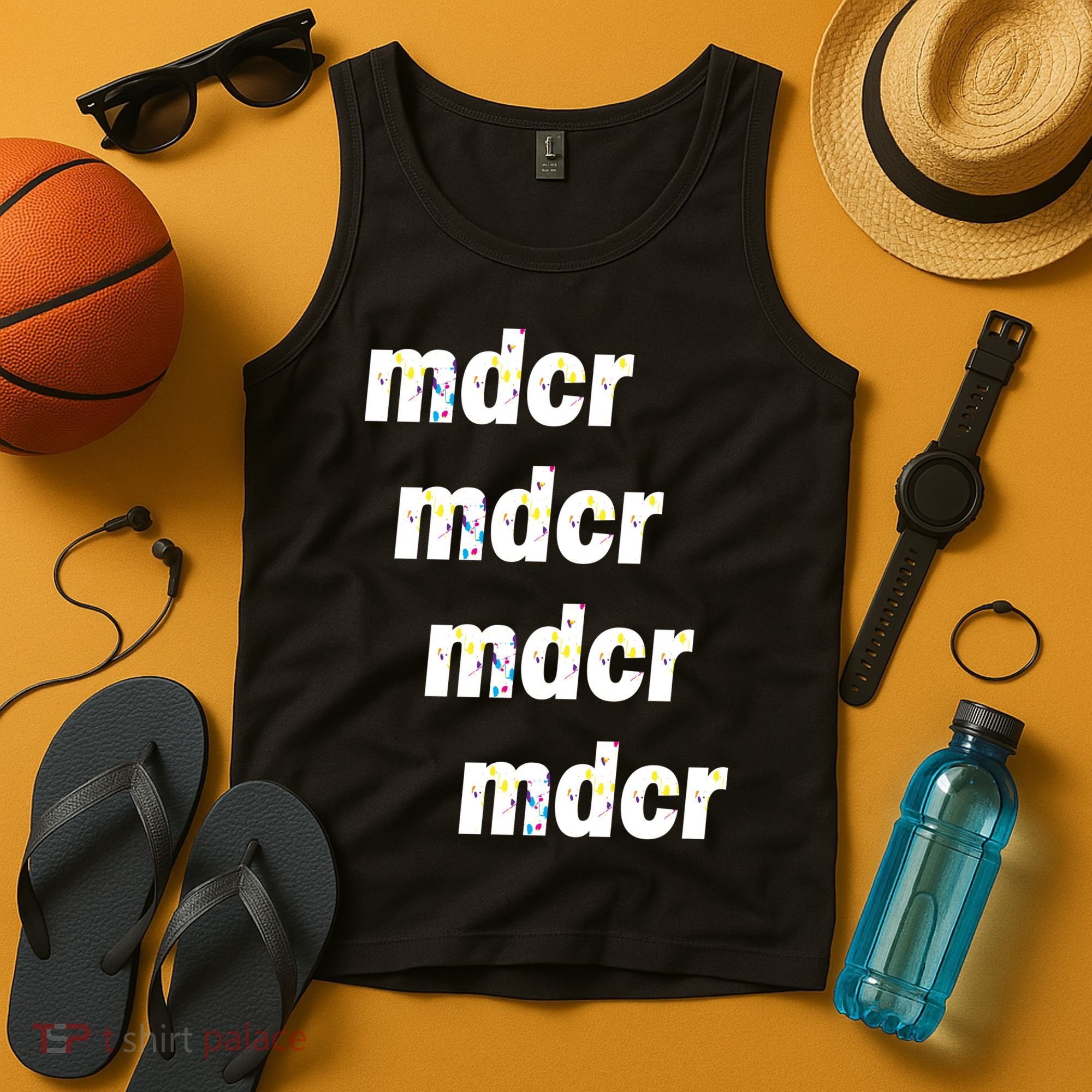 Mdcr MDCR Guardiola Splatter Pep Tank Top