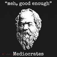Memes Meh Good Enough Funny Meh Good Enough Mediocrates Demotivational Quote Women's Tank Top thumb 5