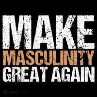 Make Masculinity Great Again Dad Brother Uncle Gift Doggie Tank thumb 4