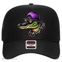 Mardigator Mardi Gras Alligator Mardi Gras Hat thumb 0