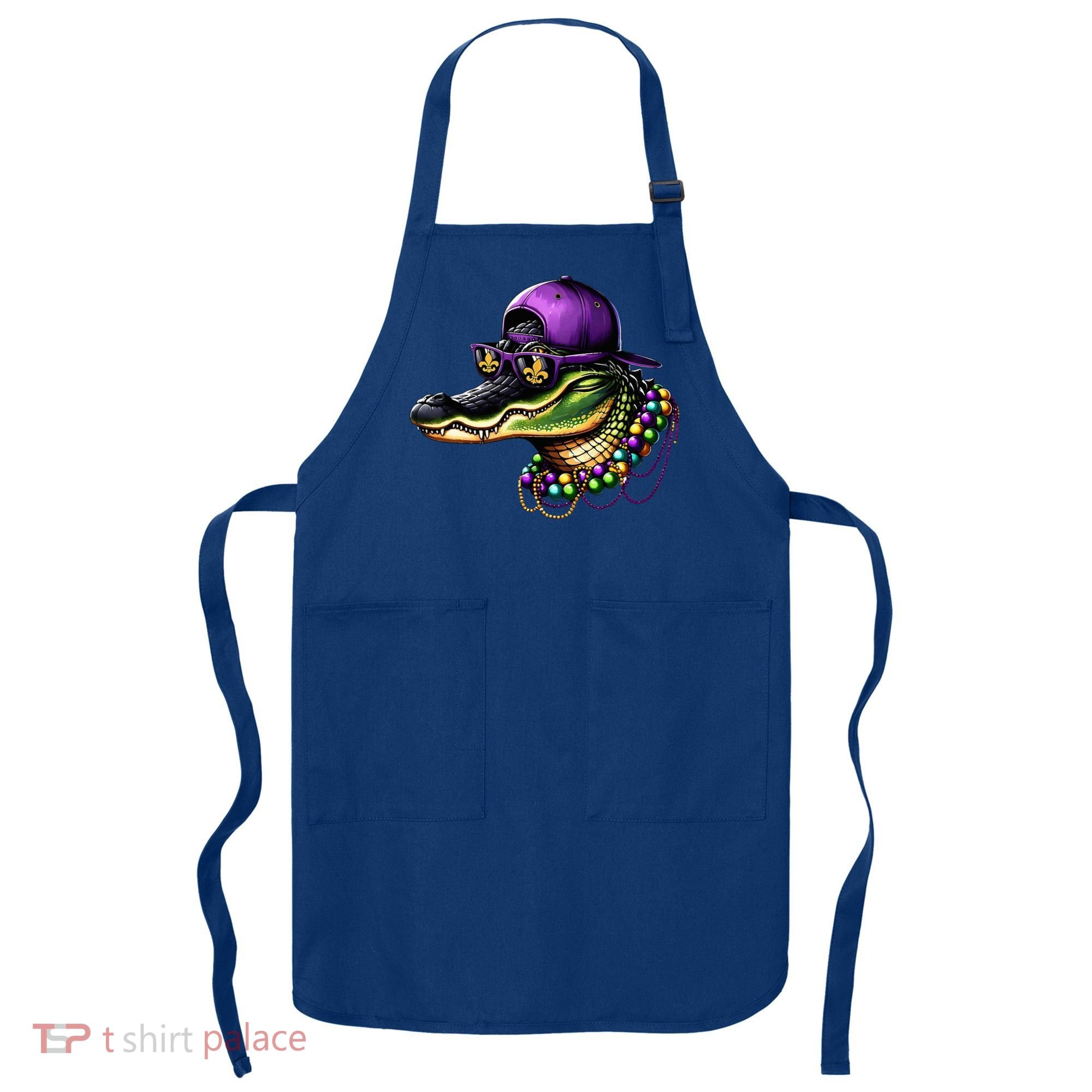 Mardigator Mardi Gras Alligator Mardi Gras Apron