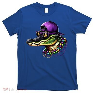 Mardigator Mardi Gras Alligator Mardi Gras T-Shirt