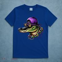 Mardigator Mardi Gras Alligator Mardi Gras T-Shirt thumb 5
