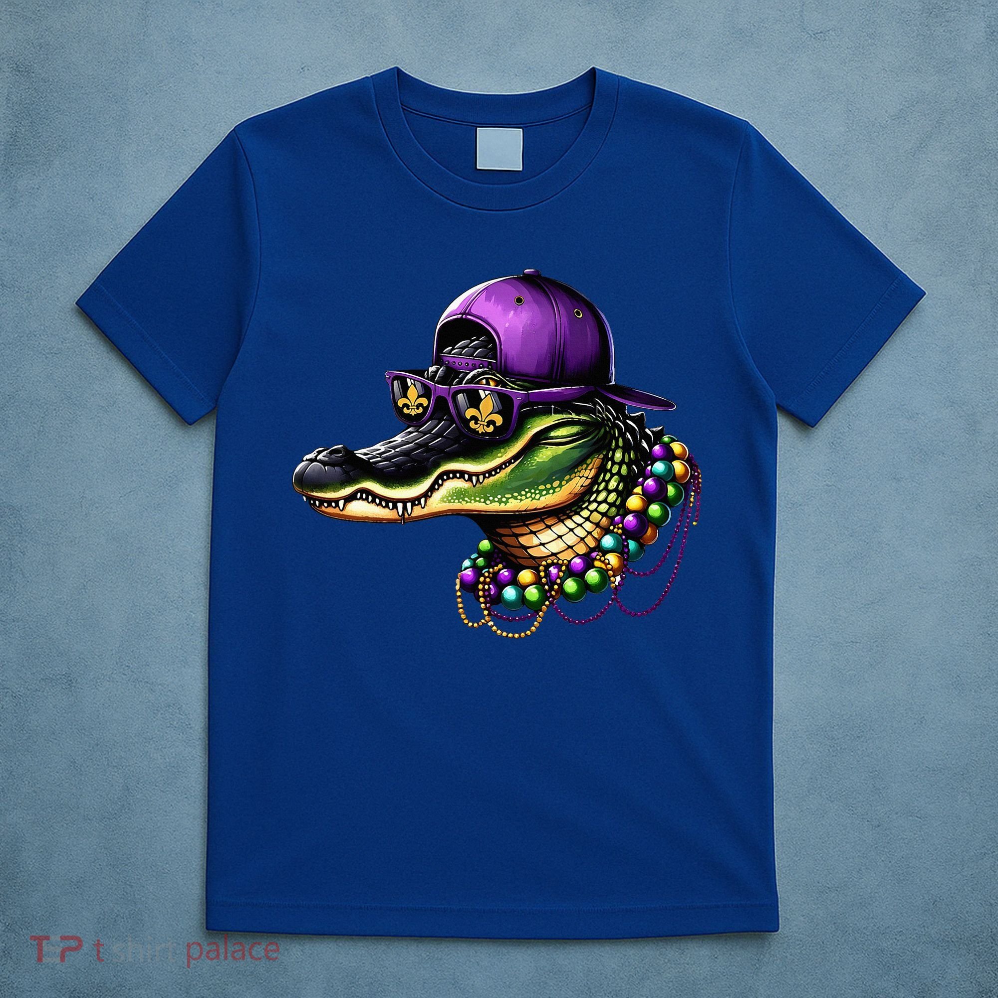 Mardigator Mardi Gras Alligator Mardi Gras T-Shirt