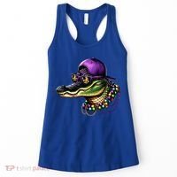 Mardigator Mardi Gras Alligator Mardi Gras Women's Tank Top thumb 0