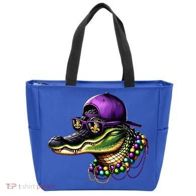 Mardigator Mardi Gras Alligator Mardi Gras Tote Bag