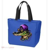 Mardigator Mardi Gras Alligator Mardi Gras Tote Bag thumb 3