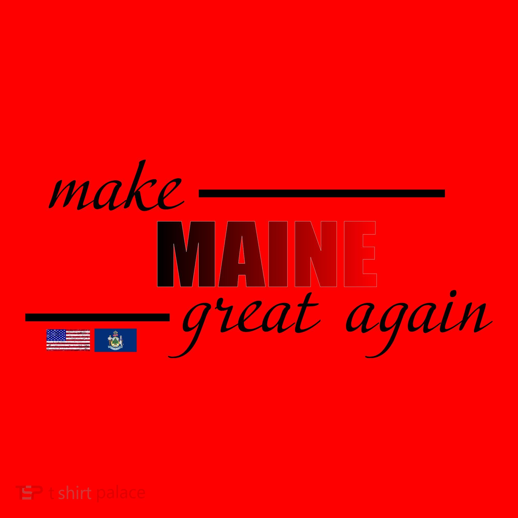 Make Maine Great Again Santa Hat
