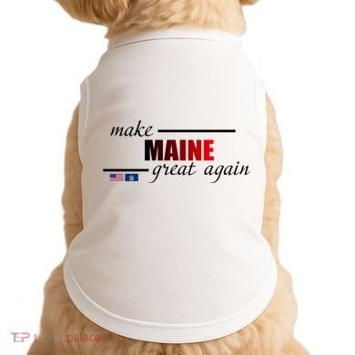 Make Maine Great Again Doggie Tank