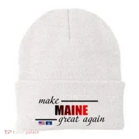 Make Maine Great Again Beanie thumb 0