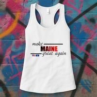 Make Maine Great Again Women's Tank Top thumb 3