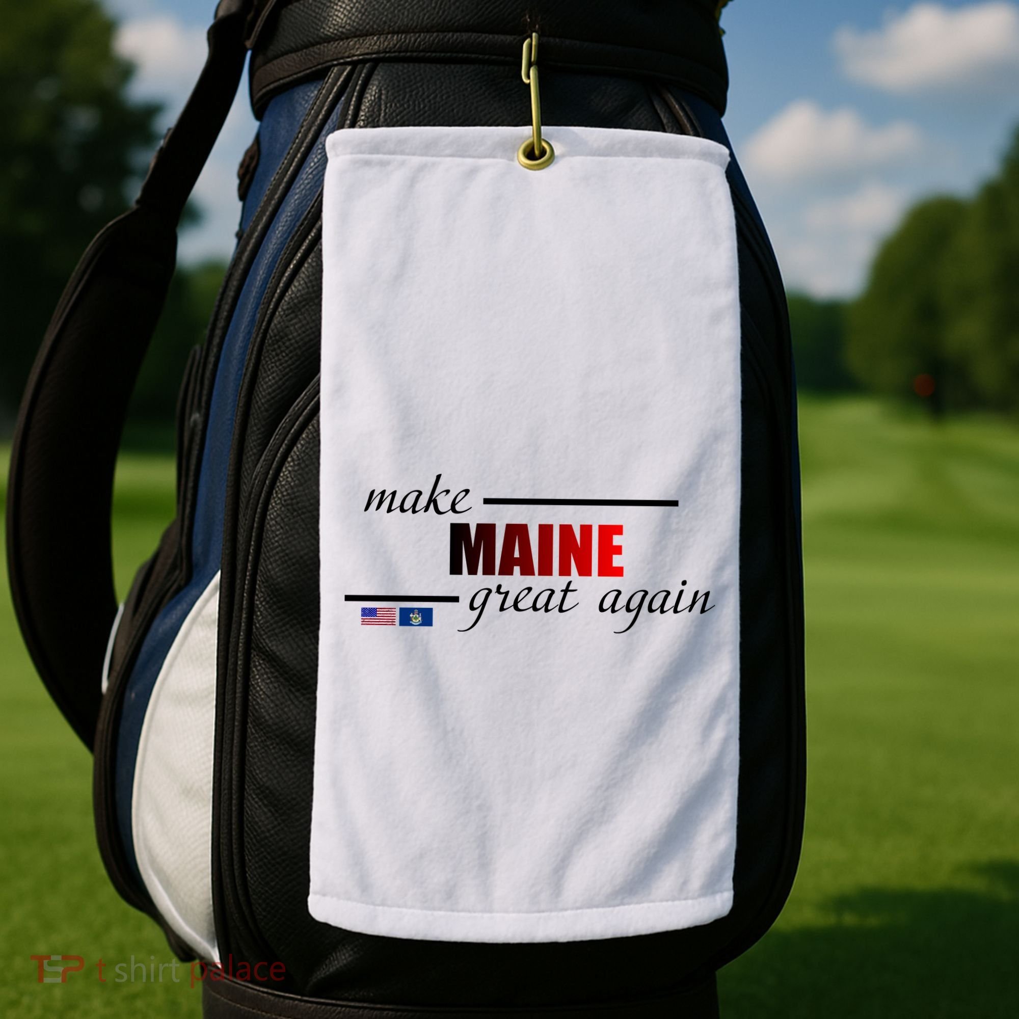 Make Maine Great Again Golf Towel