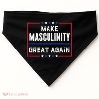 Make Masculinity Great Again USA-Made Doggie Bandana thumb 0