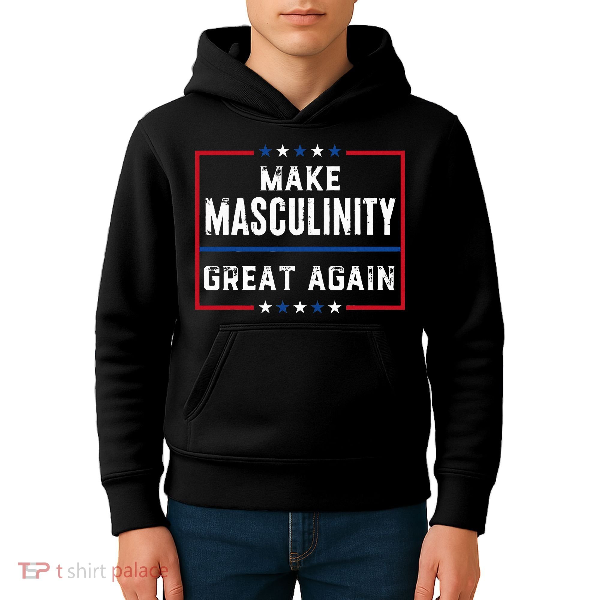 Make Masculinity Great Again Kids Hoodie