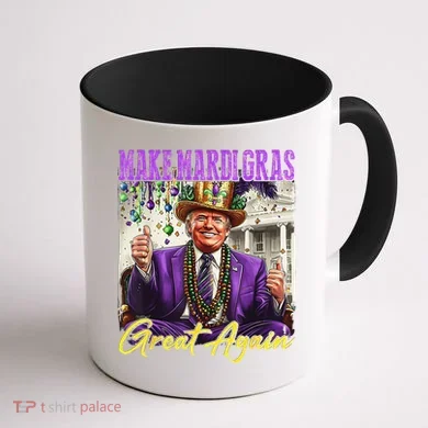Make Mardi Gras Great Again Coffee Mug back