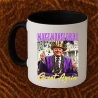 Make Mardi Gras Great Again Coffee Mug thumb 2