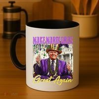 Make Mardi Gras Great Again Coffee Mug thumb 4