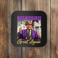 Make Mardi Gras Great Again Coaster thumb 0