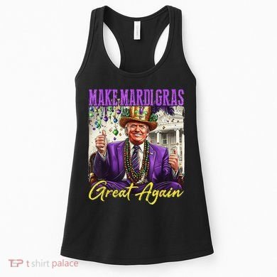 Make Mardi Gras Great Again Women's Tank Top