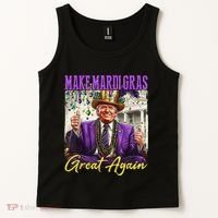 Make Mardi Gras Great Again Tank Top thumb 2