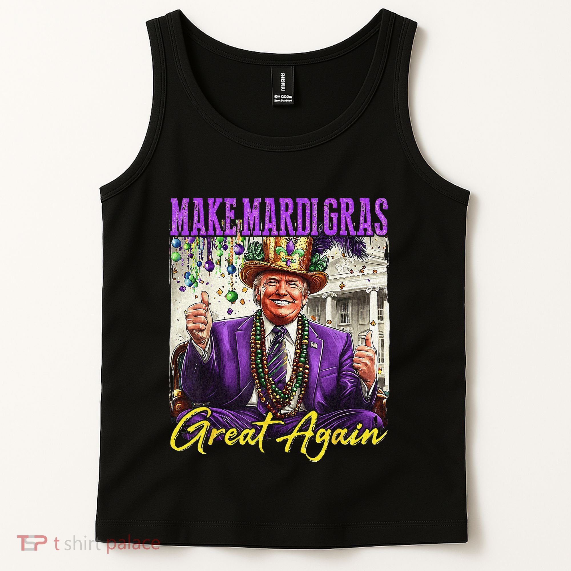 Make Mardi Gras Great Again Tank Top