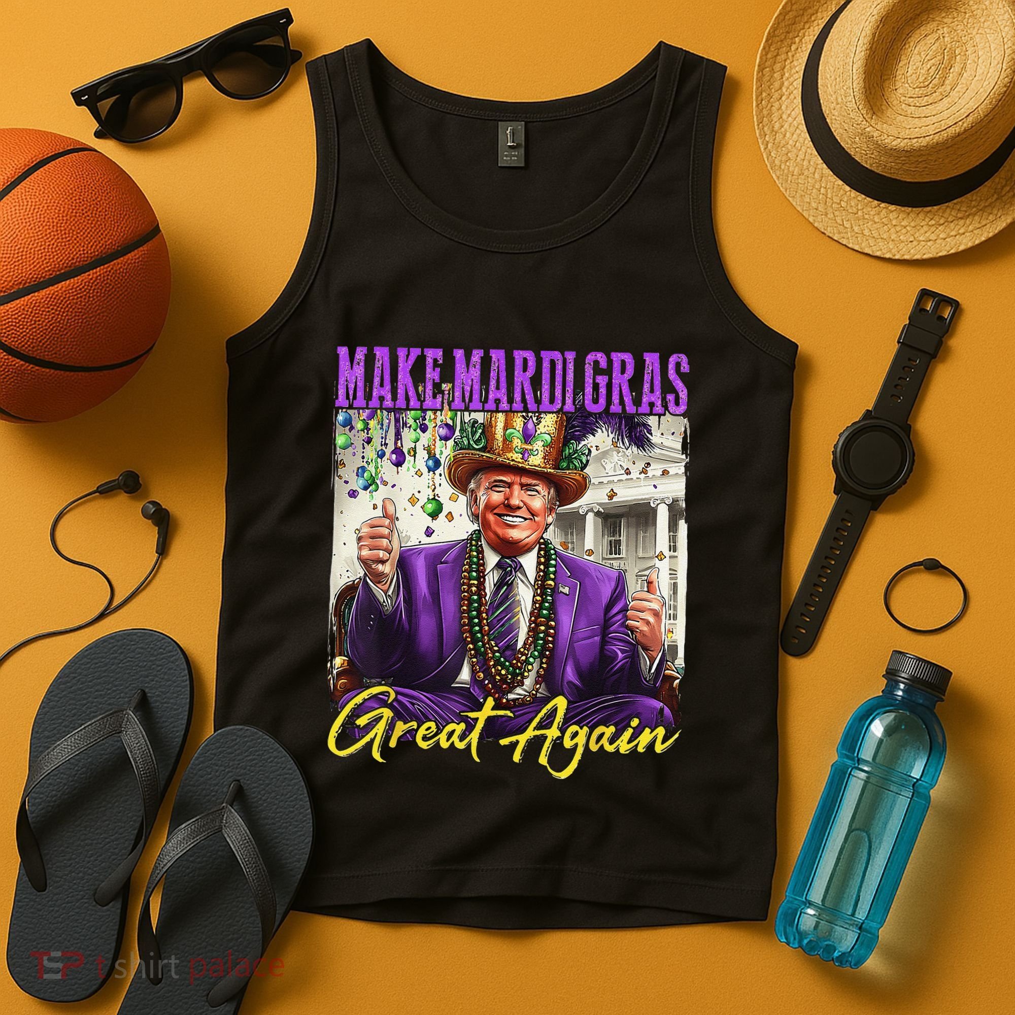 Make Mardi Gras Great Again Tank Top