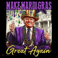 Make Mardi Gras Great Again Tank Top thumb 6