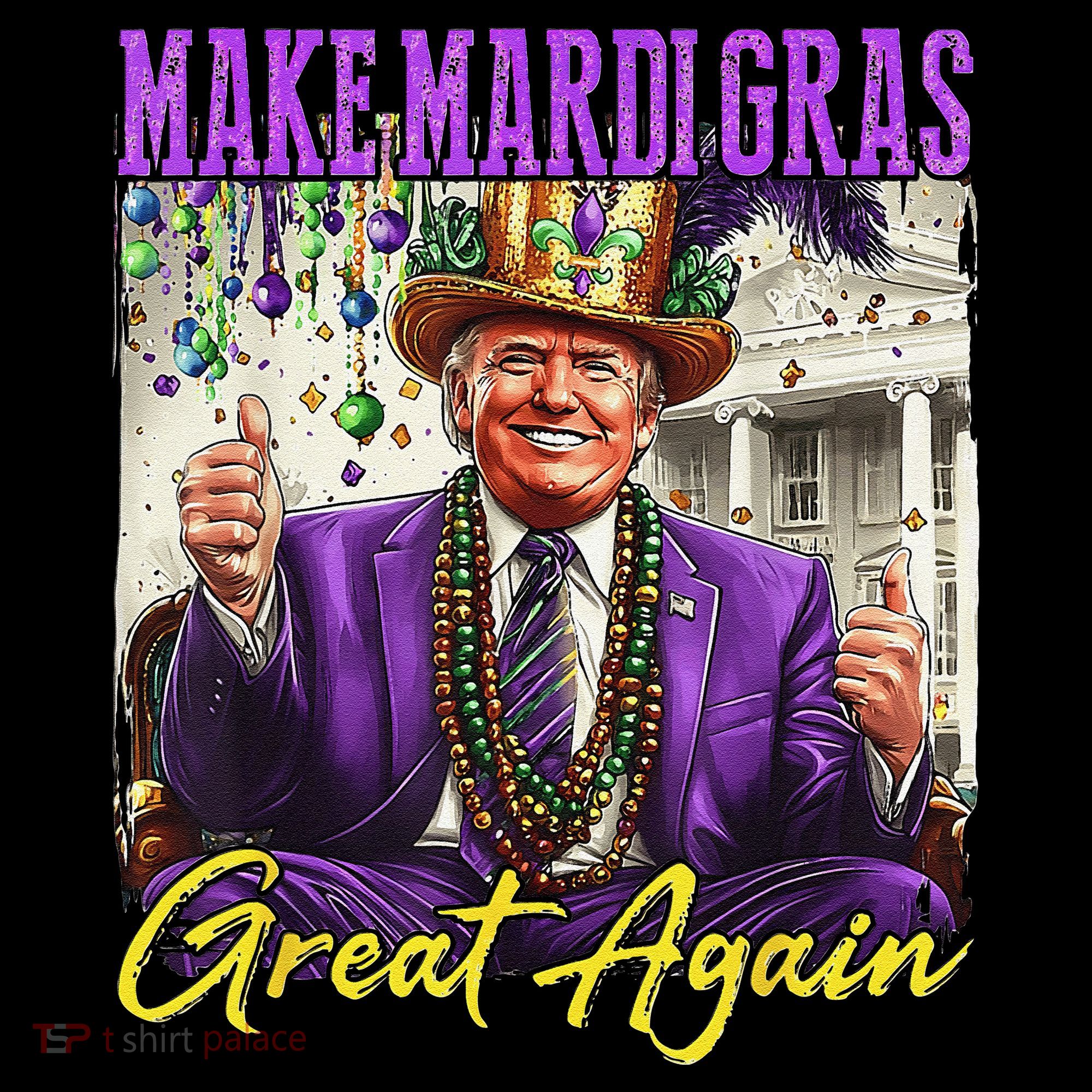 Make Mardi Gras Great Again Tank Top