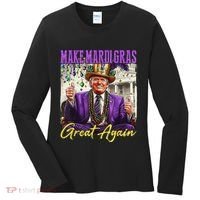 Make Mardi Gras Great Again Women's Long Sleeve Shirt thumb 0