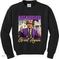 Make Mardi Gras Great Again Kids Sweatshirt thumb 0