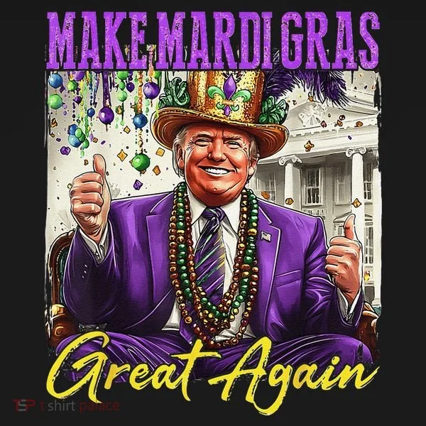 Make Mardi Gras Great Again Kids Sweatshirt