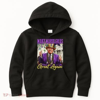 Make Mardi Gras Great Again Kids Hoodie