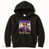 Make Mardi Gras Great Again Kids Hoodie thumb 0