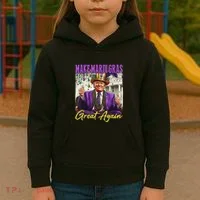 Make Mardi Gras Great Again Kids Hoodie thumb 3