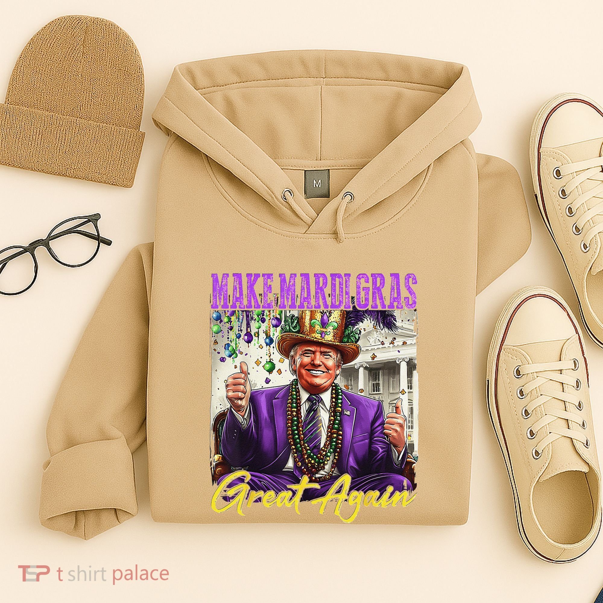 Make Mardi Gras Great Again Hoodie