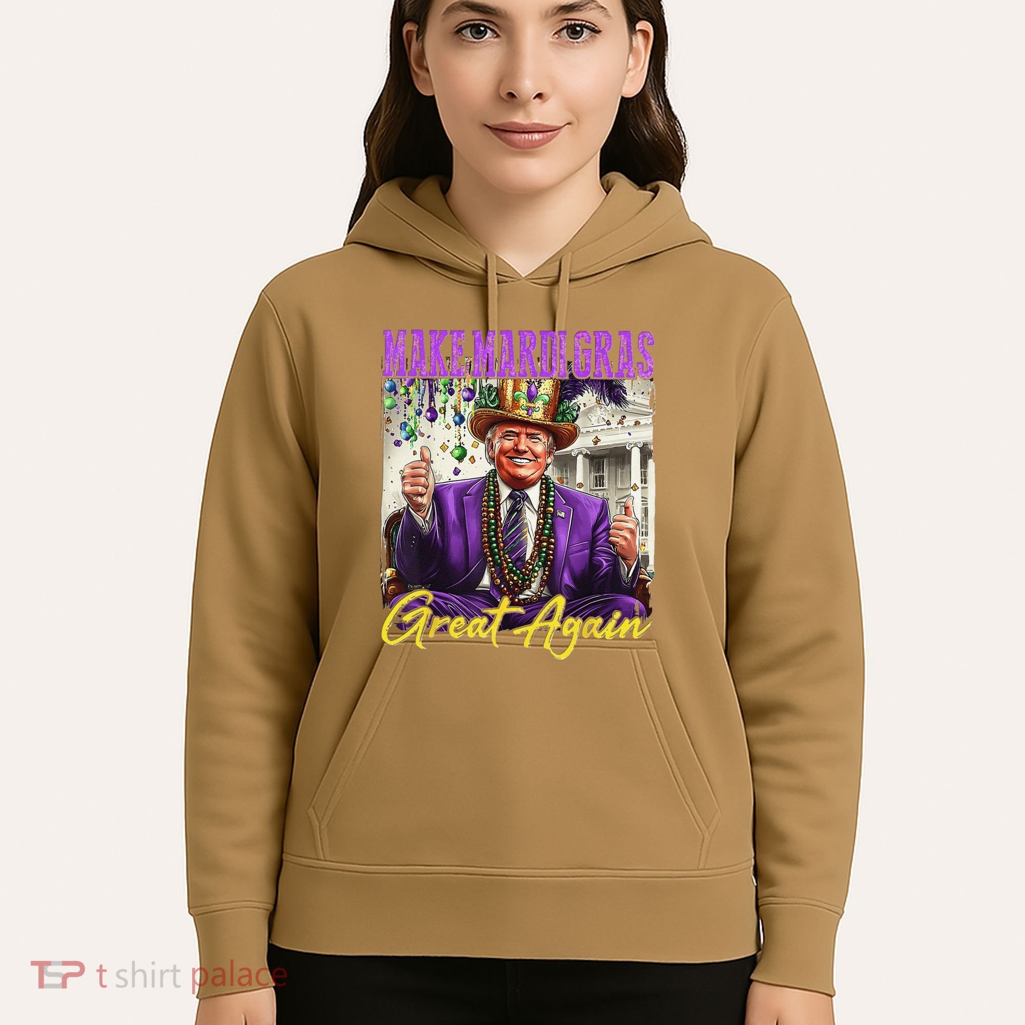Make Mardi Gras Great Again Hoodie