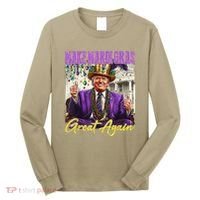 Make Mardi Gras Great Again Long Sleeve Shirt thumb 0