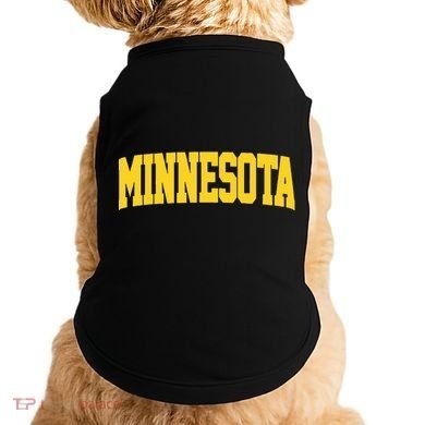 Minnesota Maroon Gold Throwback Doggie Tank