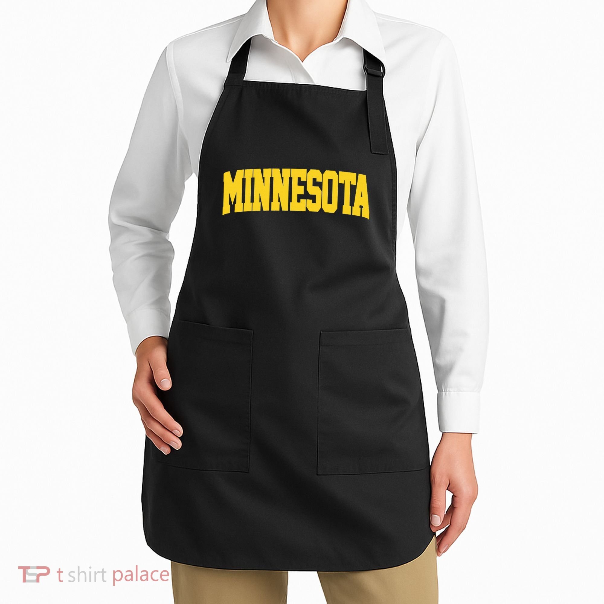 Minnesota Maroon Gold Throwback Apron