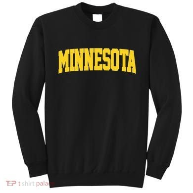 Minnesota Maroon Gold Throwback Sweatshirt