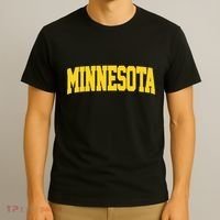 Minnesota Maroon Gold Throwback T-Shirt thumb 3