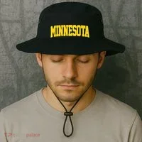 Minnesota Maroon Gold Throwback Bucket Hat thumb 2