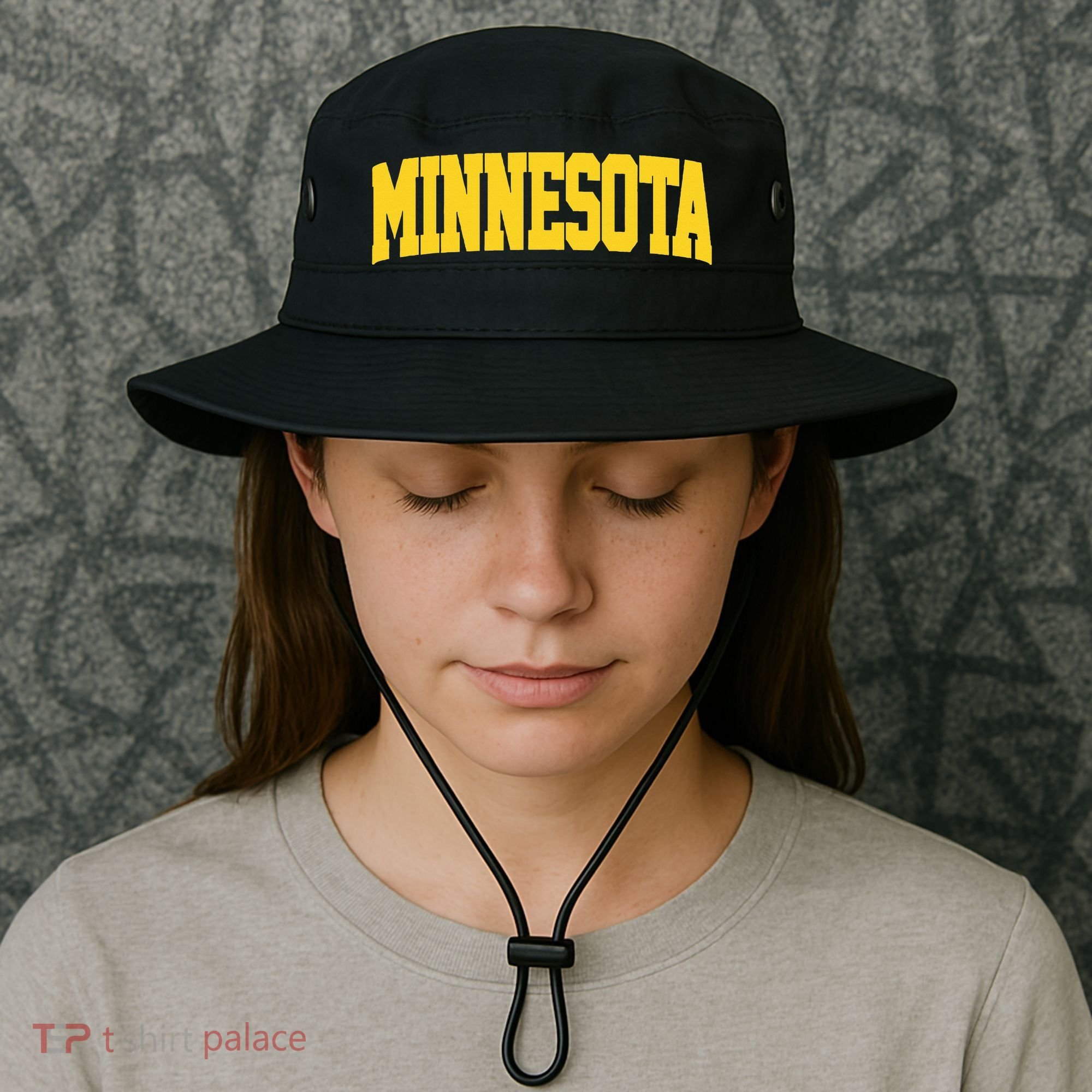 Minnesota Maroon Gold Throwback Bucket Hat